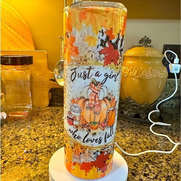 Customized Fall Tumbler - Picture 1 of 1